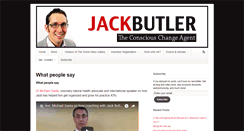 Desktop Screenshot of beingjackbutler.com